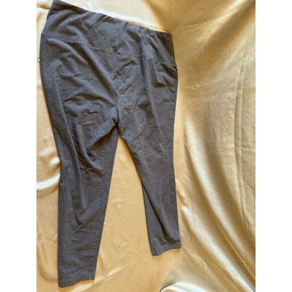 Chico's Zenergy Gray Grey Women's Leggings Pants Size 3P PETITE Cotton‎ Blend - Picture 7 of 8